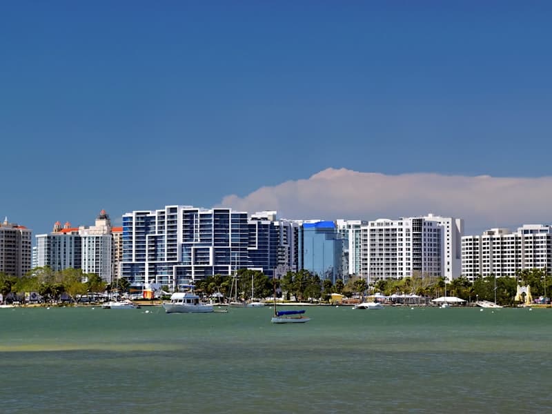 Sarasota bayfront skyline
